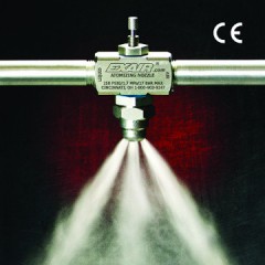 spray nozzle for high viscosity liquids